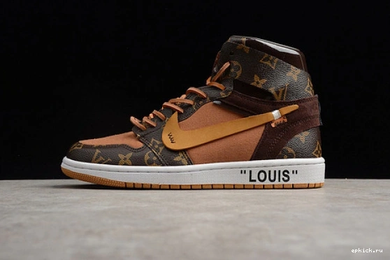 Rep EP 1 AQ0818-158 AIR JORDAN O-W -LouiV CASE) (WITH AQ0818-158 0108